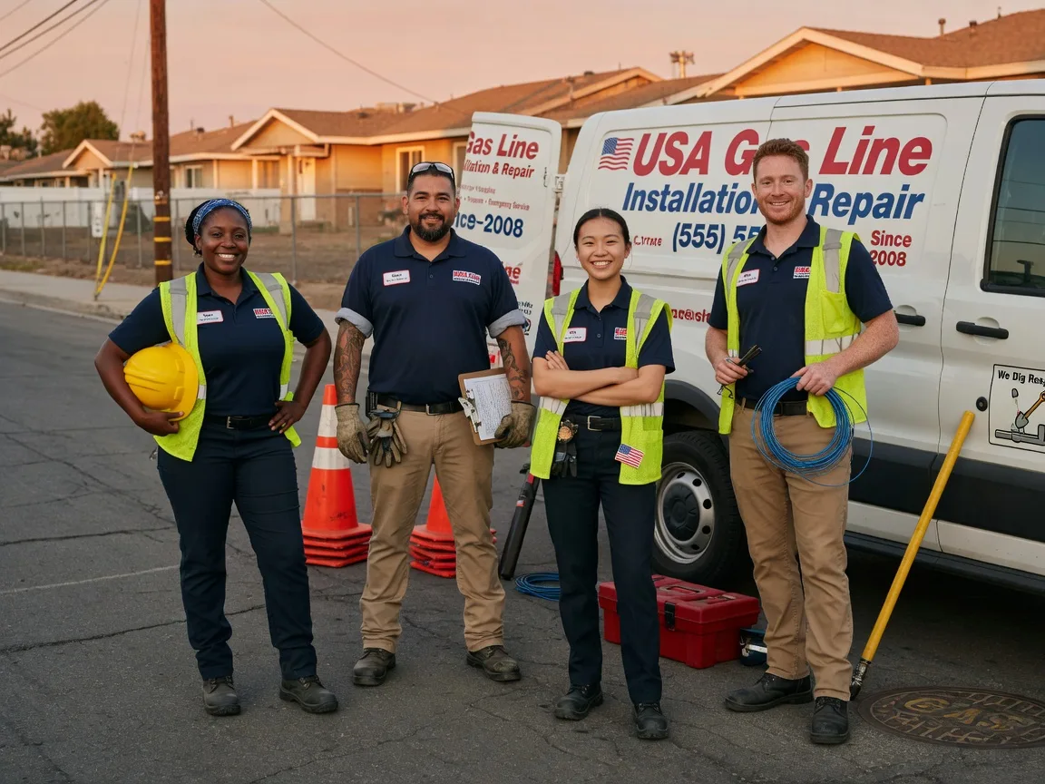 Gas Line Installation company in Broussard, LA